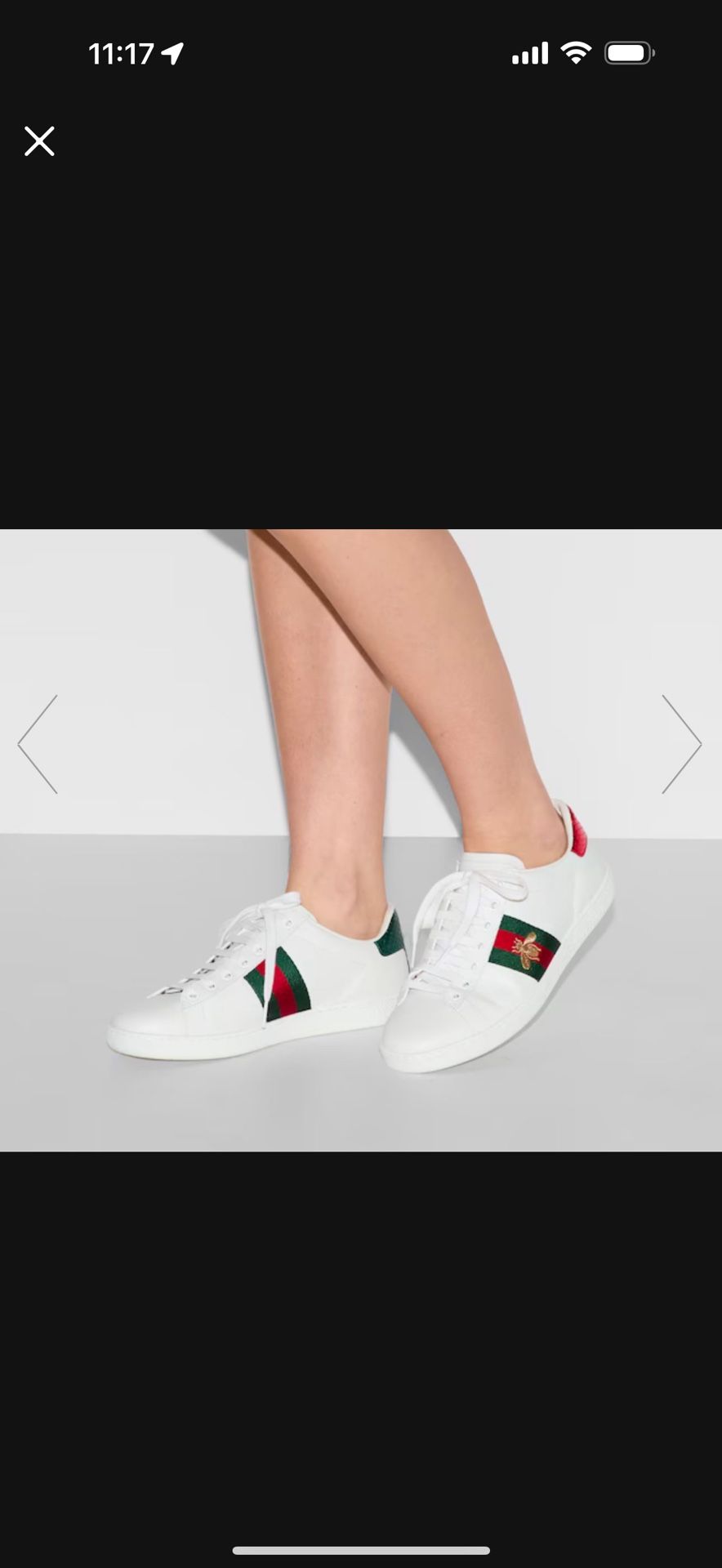 Tennis Gucci 36.5 Women 