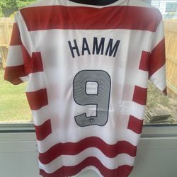 Mia Hamm Jersey Soccer USA Men Adult USWNT Small New NWT 2012 Waldo NWSL S #9 
