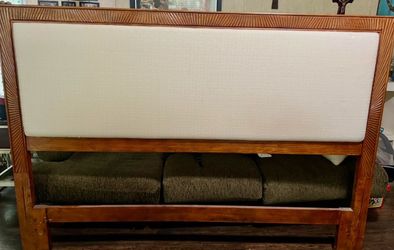 Gorgeous wood headboard king size