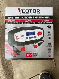 Vector 50A Battery Charger & Maintainer