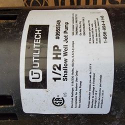 Shallow Well Jet Pump