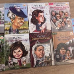 Female Biography Who Was Book Set