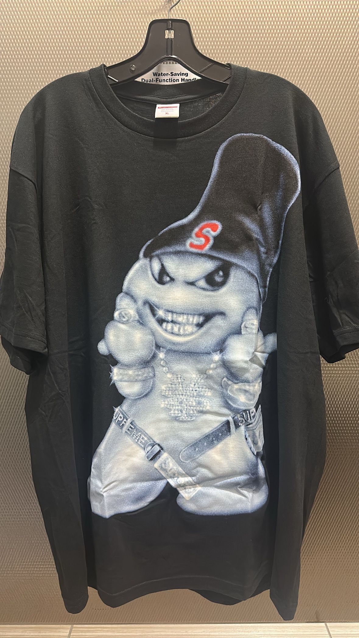 Supreme Snowman Tee Fall/Winter β25 Black