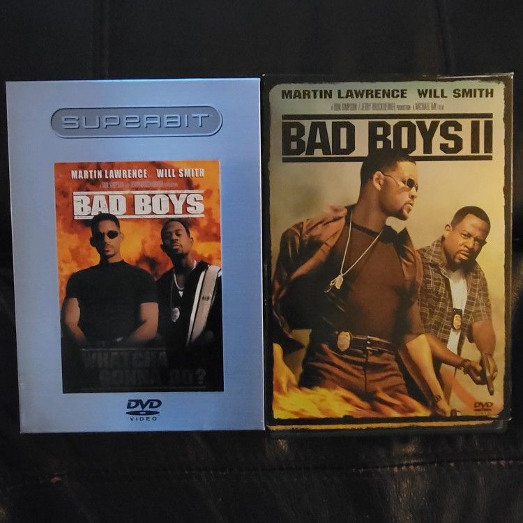Bad Boys 1 & 2/ 📀 DVDS