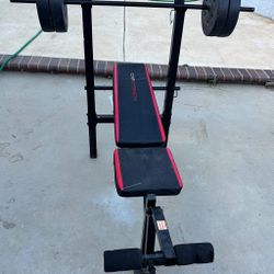Bench And Weight Set