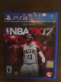Sony PlayStation ps4 nba 2k17
