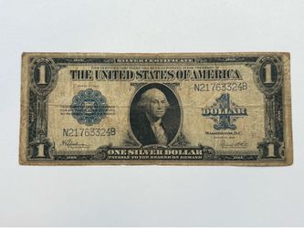 1923 Silver Certificate $1 Note