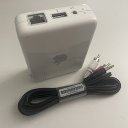Vintage Apple AirPort Express Base Station (Model A1084) - AirPlay Audio