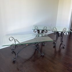 Set Of Glass Coffee Table