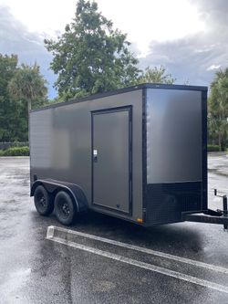 New 6x12 Enclosed Trailer