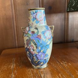 Nippon Hand Painted Vase