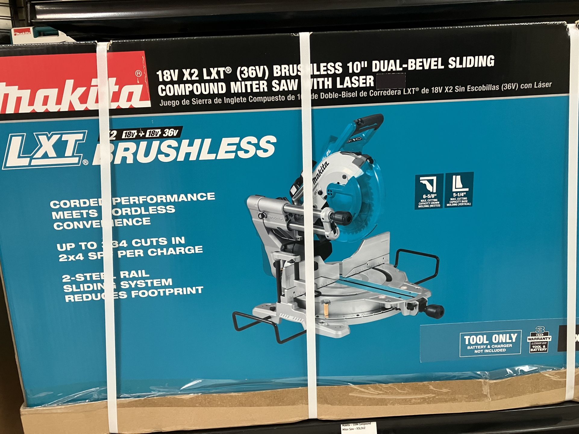 Makita Sliding Compound Miter Saw W/laser