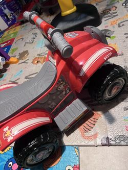 paw patrol electric ride on
