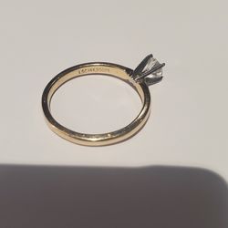 14k 1/2 carat my leo diamond ring