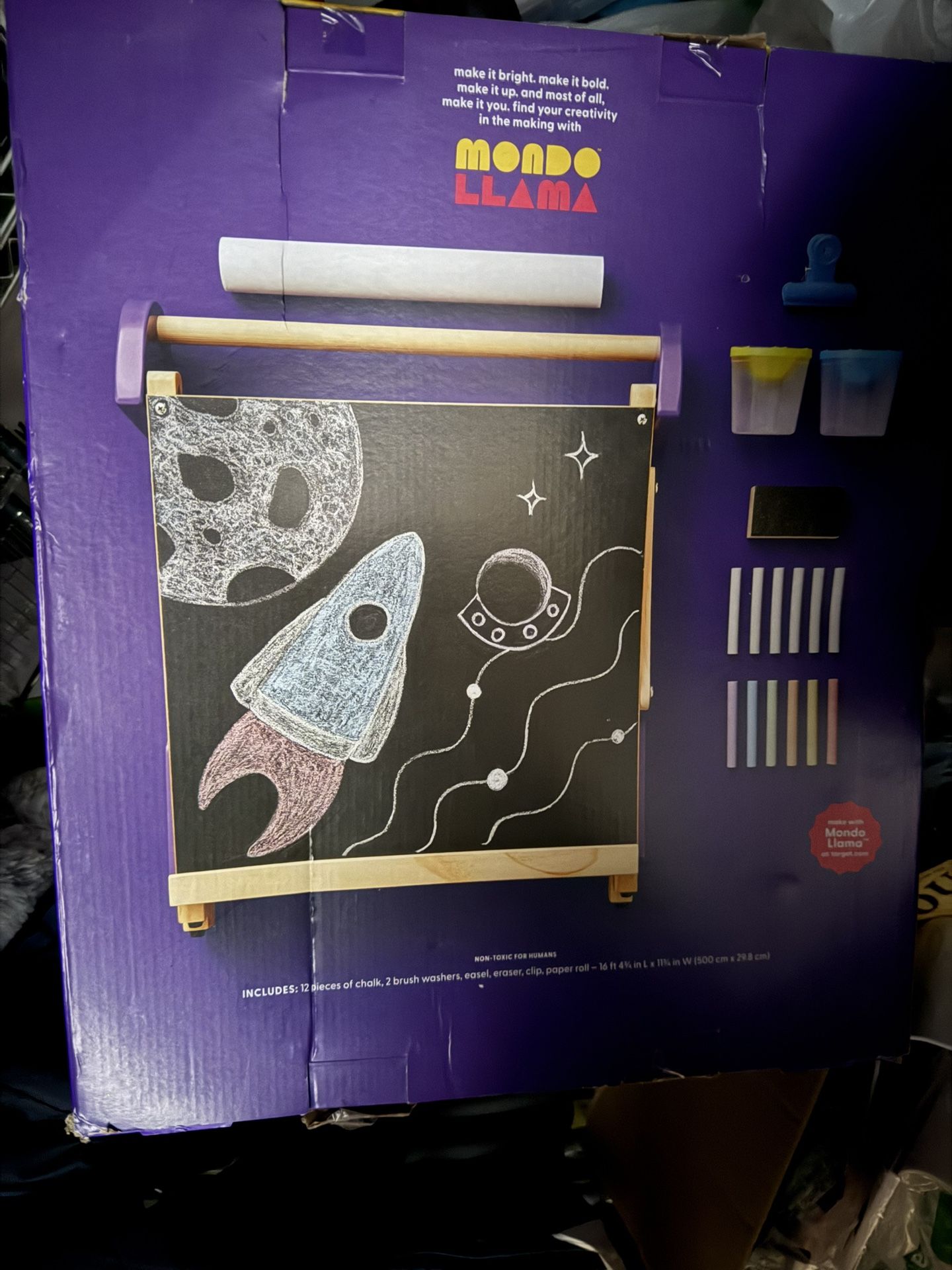 New Kids Easel Drawing Board With Paper And Accessories $10 Each Have 2