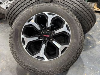 OEM GMC CANYON Yukon SIERRA AT4 ULTIMATE 20" Wheels Canyon Tahoe SENSORS 275/60/20