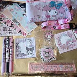 My Melody Gift Set -lanyard Hello Kitty Kuromi