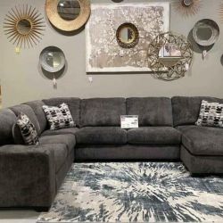 By Ashley/ Oversized Sectional, Couch/ Delivery Available 