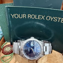 Rolex Datejust Turn-O-Graph BLUE DIAL