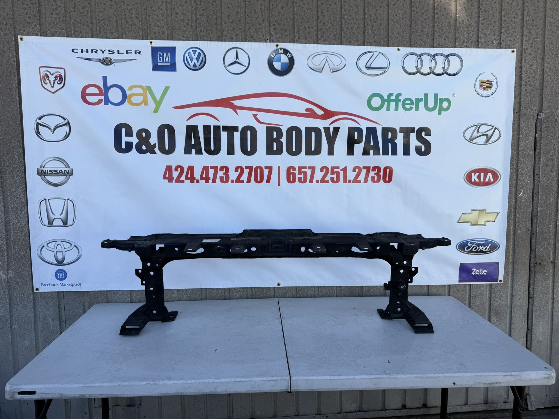 2007 2008 2009 2010 2011 2012 2013 2014 2015 2016 2017 Lincoln Navigator Ford Expedition Radiator Core Support Original USED OEM