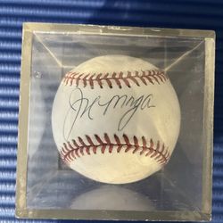 Authentic Signed Joe Morgan baseball