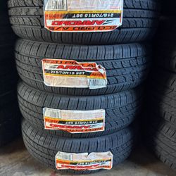 Set De Ilantas Nuevas 215/70R17 Marca Arroyo 