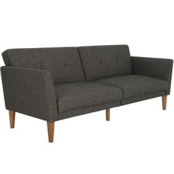 New Dark Gray Sofa Futon