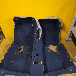 2007-2013 BMW E92 328i 335i Xi COUPE FRONT + REAR INTERIOR FLOOR CARPET MAT LINER BLACK