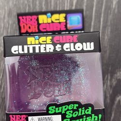 Needoh Nice Tube Glitter And Glow (New From Store)