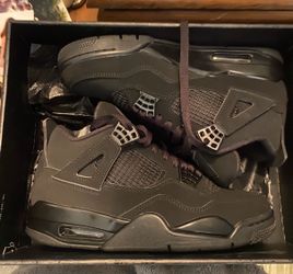 Black cat Jordans