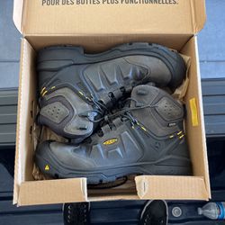 Keen Dover 6” Carbon Fiber Toe Black Boots