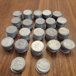 Silver Roosevelt Dimes 