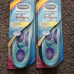 Dr. Scholls - Massaging Gel Insoles - Women’s Size 6-10 