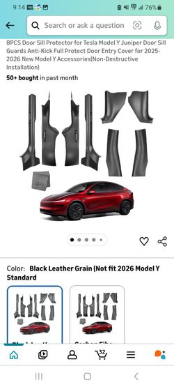 Tesla Door Sill Protectors