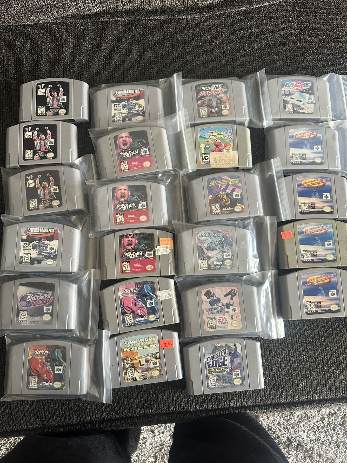 Nintendo 64 N64 Game Lot 23