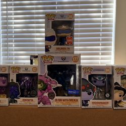 Overwatch Funko POP! Lot (6 Figures)
