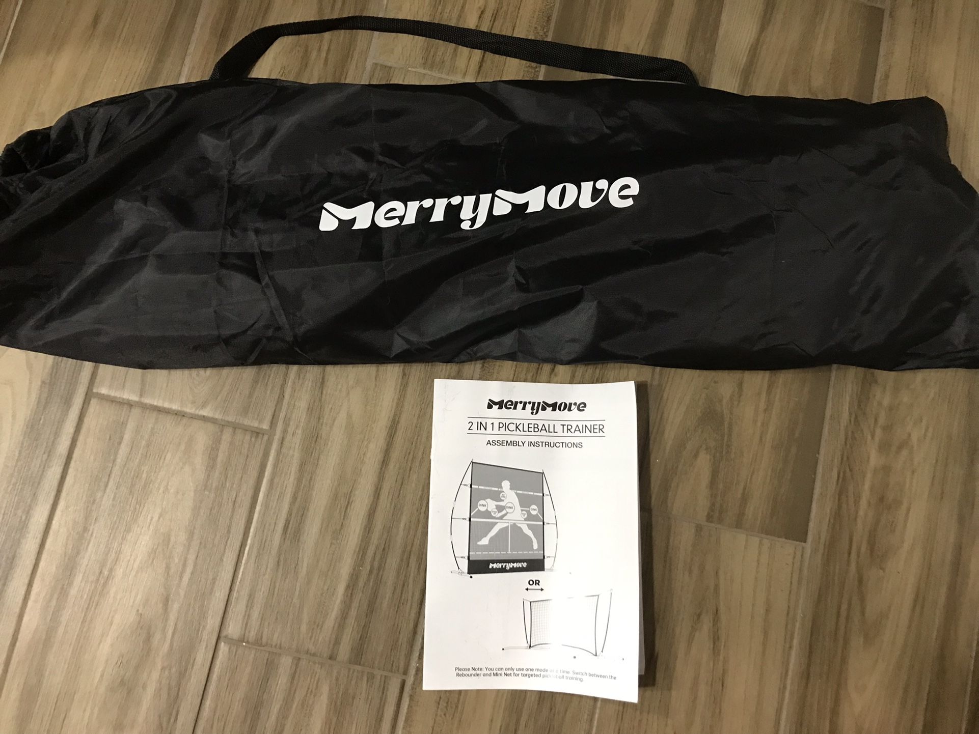 pickleball rebounder with mini net