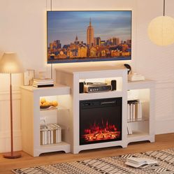 Fireplace TV Stand 