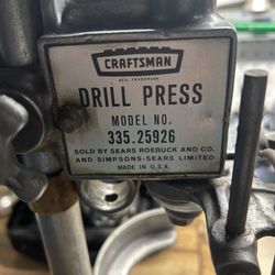 Vintage Drill Press