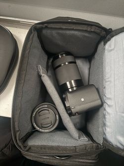Sony a6400 Mirrorless Camera with Two Lenses
