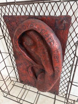 Antique Metal Art Sculpture