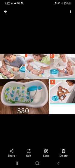 Baby Bathtub with Shower head.