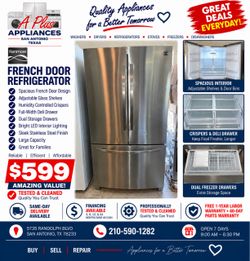 Kenmore French Door Bottom Freezer Refrigerator