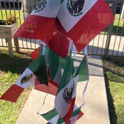 Mexico Small Banners  22’ Long 