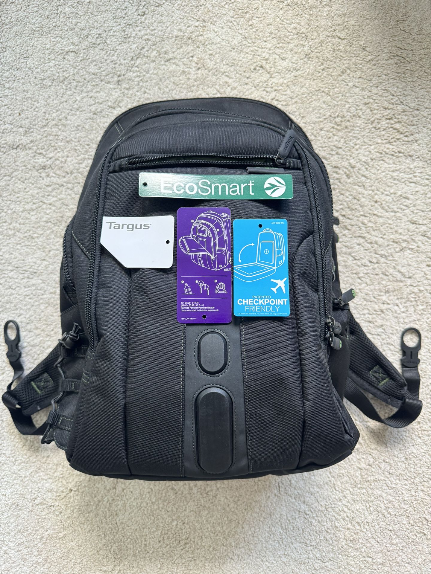 NEW Targus Spruce Backpack 4 Laptop & More