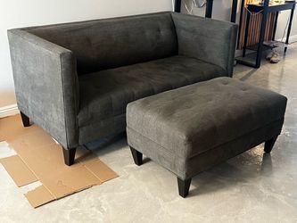 Gray Loveseat Sofa
