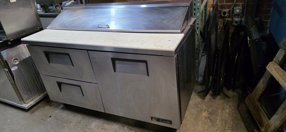 TRUE 60" PREP TABLE COOLER