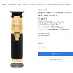 Babyliss Trimmers