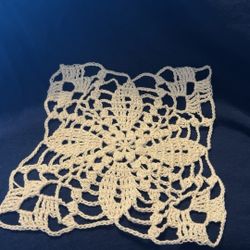 Crochet Doily/ Mantelito Set Of 1