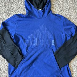 Men’s Adidas Royal Blue Sweat Shirt - Size M
